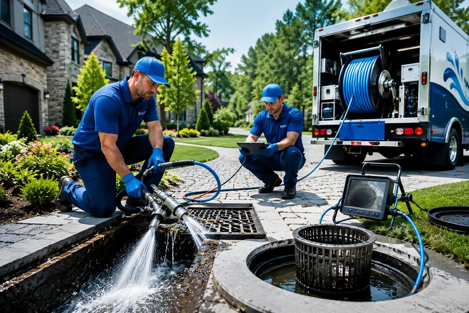 Local outdoor drain cleaning professionals in Bailey, MI